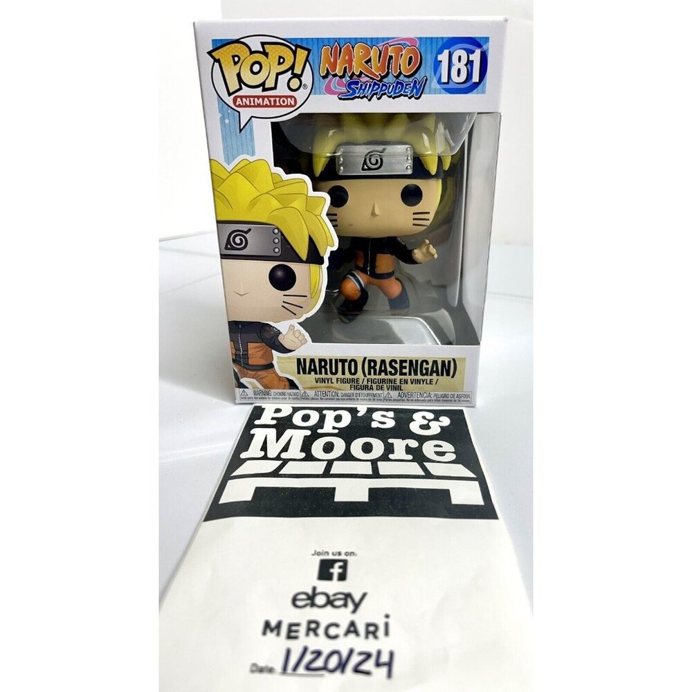 Funko Pop! Naruto Shippiden: Naruto Rasengan 181 Vinyl Figure Brand New